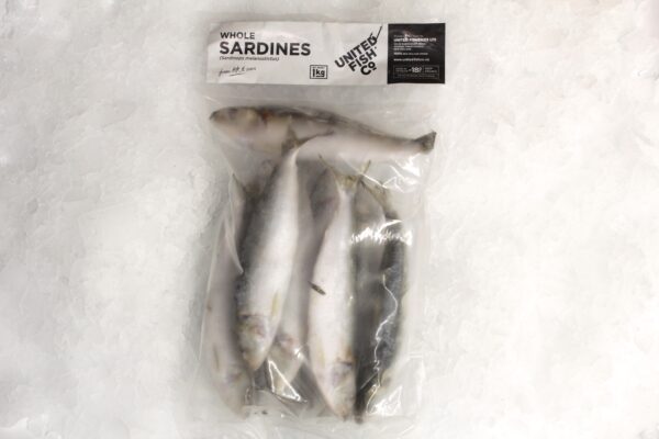 Whole Sardines 1kg - Frozen