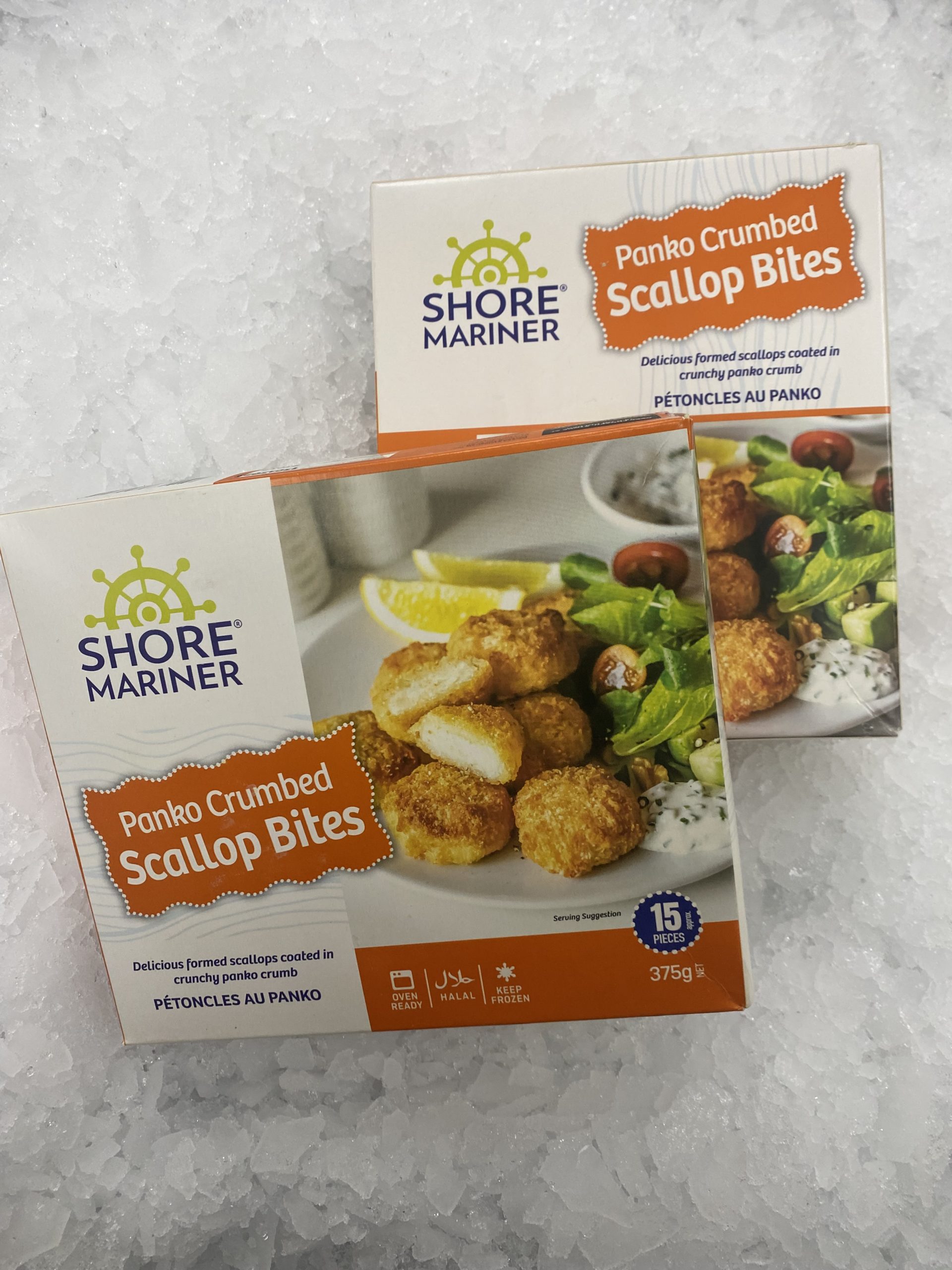 Panko Crumbed Scallop Bites 375gm Frozen Guytons